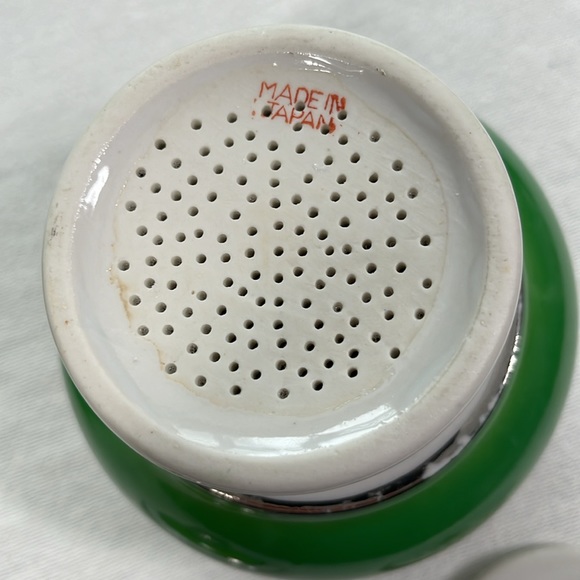 Vintage Double Teapot Made in Japan Art Deco Pottery Tea Coffee Herbs Retro EXC - Picture 17 of 17